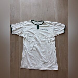 VINTAGE Champion Dartmouth Ringer Tee